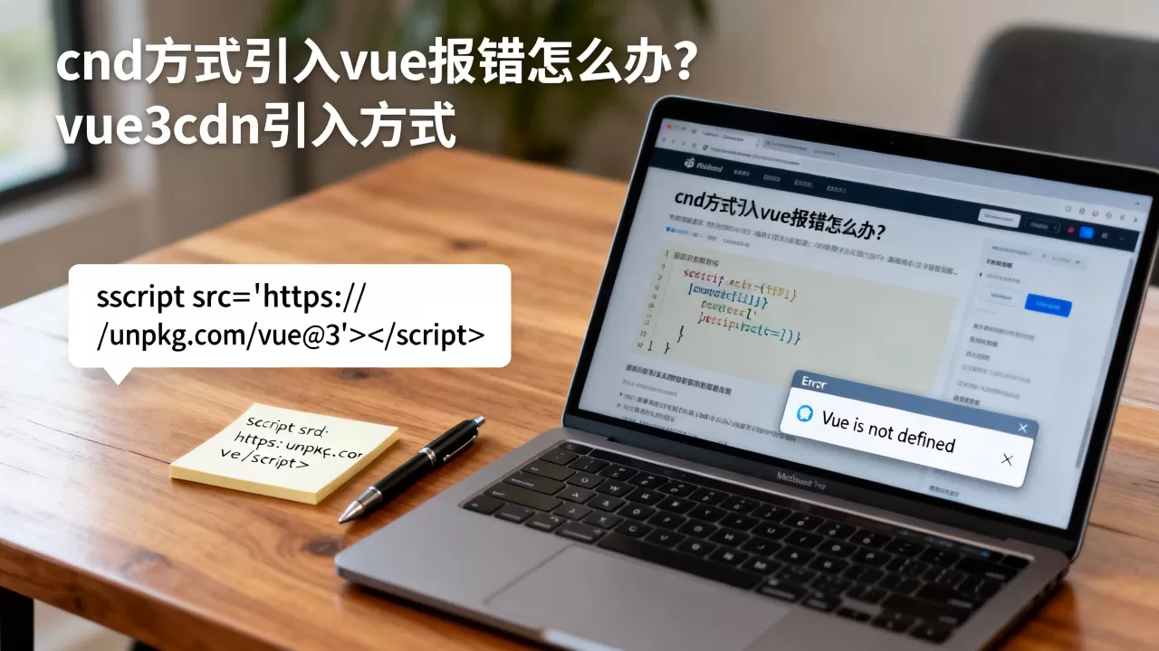 cdn方式引入vue报错怎么办?vue3cdn引入方式 cdn方式引入vue报错怎么办?vue3cdn引入方式