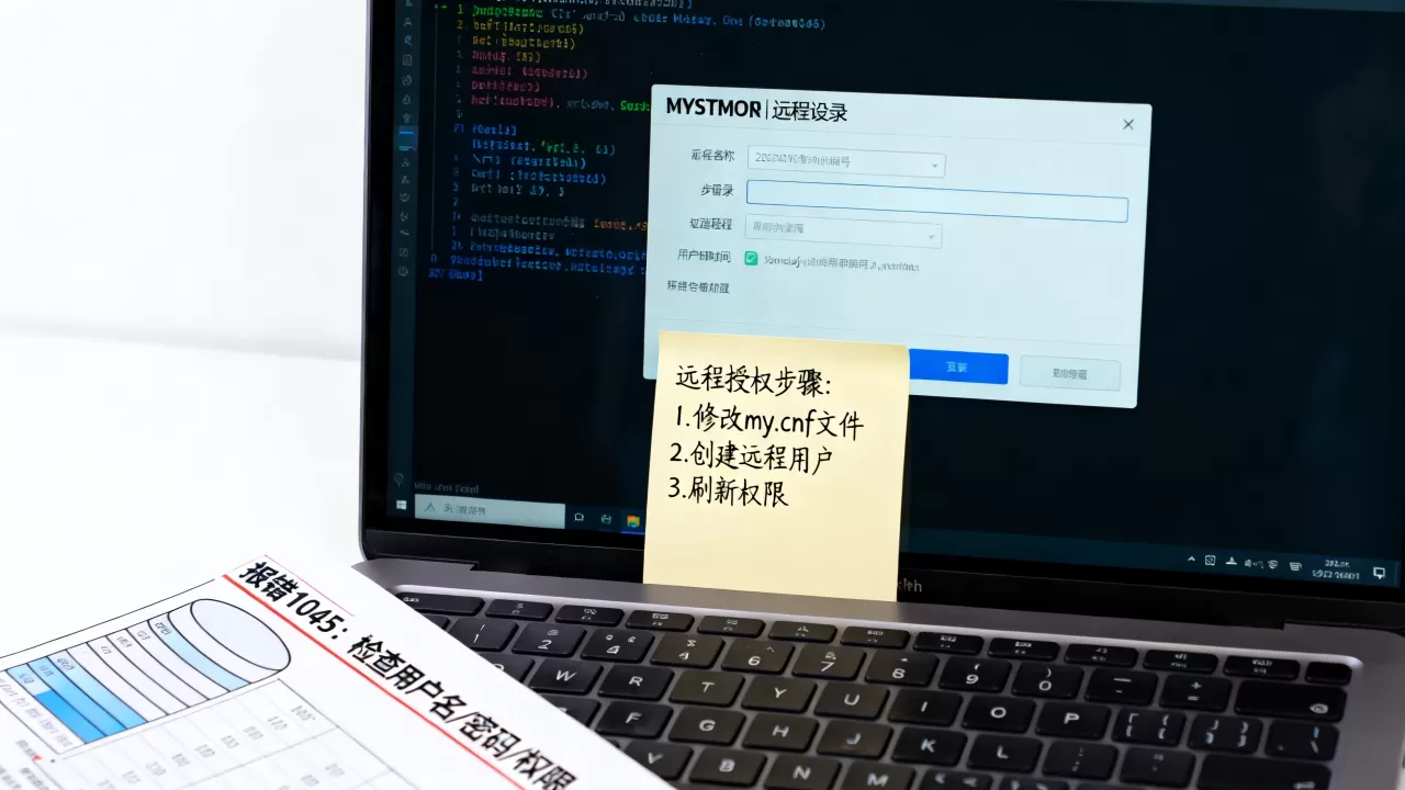 如何设置MYSQL远程登录授权?mysql远程连接报错1045怎么解决 如何设置MYSQL远程登录授权?mysql远程连接报错1045怎么解决