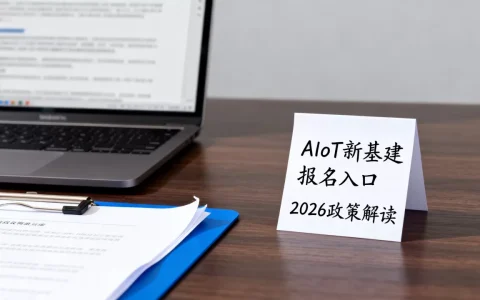 AIoT新基建报名怎么参加？2026年AIoT新基建政策有哪些