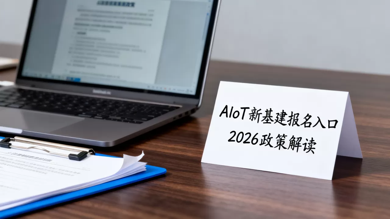 AIoT新基建报名怎么参加?2026年AIoT新基建政策有哪些 AIoT新基建报名怎么参加?2026年AIoT新基建政策有哪些