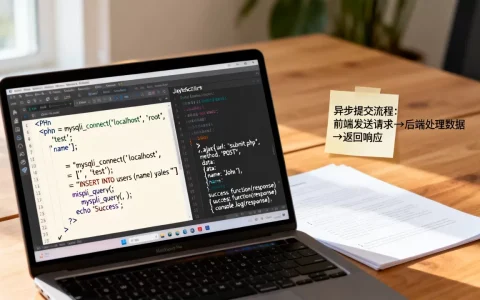 ajax+php怎么实现？ajax+php异步提交数据