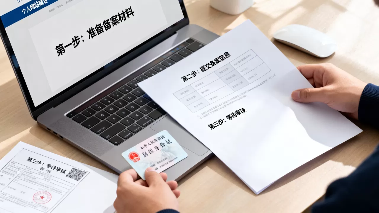 个人博客域名备案要多久？个人网站域名备案流程