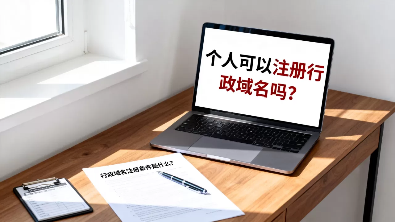 个人可以注册行政域名吗，行政域名注册条件是什么