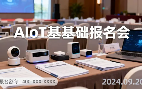 AIoT新基建报名会