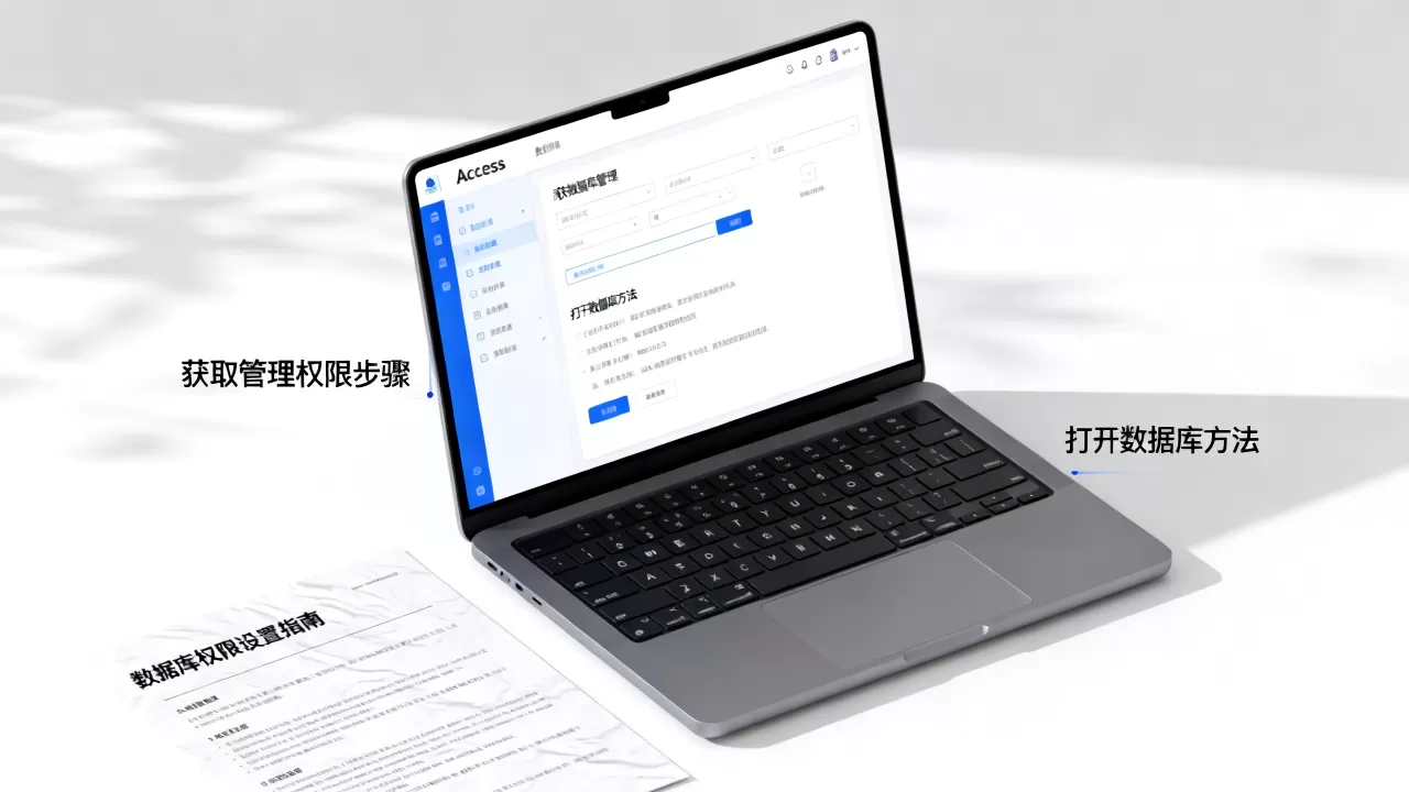 如何获取access数据库管理权限？access数据库怎么打开