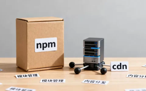 npm和cdn区别是什么？npm和cdn区别