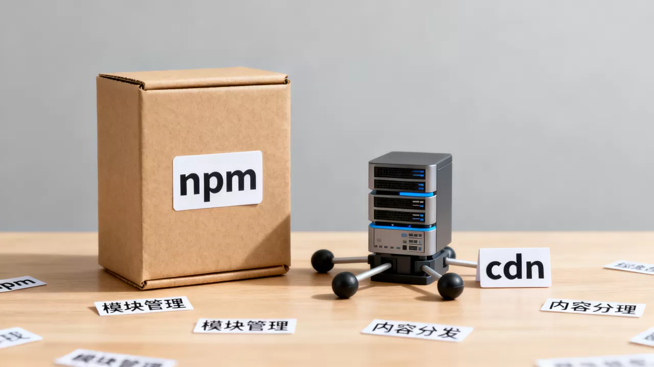 npm和cdn区别是什么?npm和cdn区别 npm和cdn区别是什么?npm和cdn区别