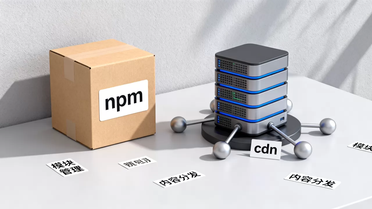 npm和cdn区别是什么?npm和cdn区别 npm和cdn区别是什么?npm和cdn区别