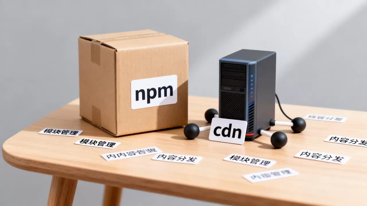 npm和cdn区别是什么?npm和cdn区别 npm和cdn区别是什么?npm和cdn区别