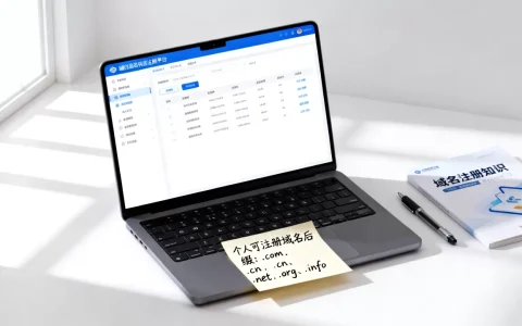 个人可以注册哪些后缀的域名？个人注册域名后缀有哪些