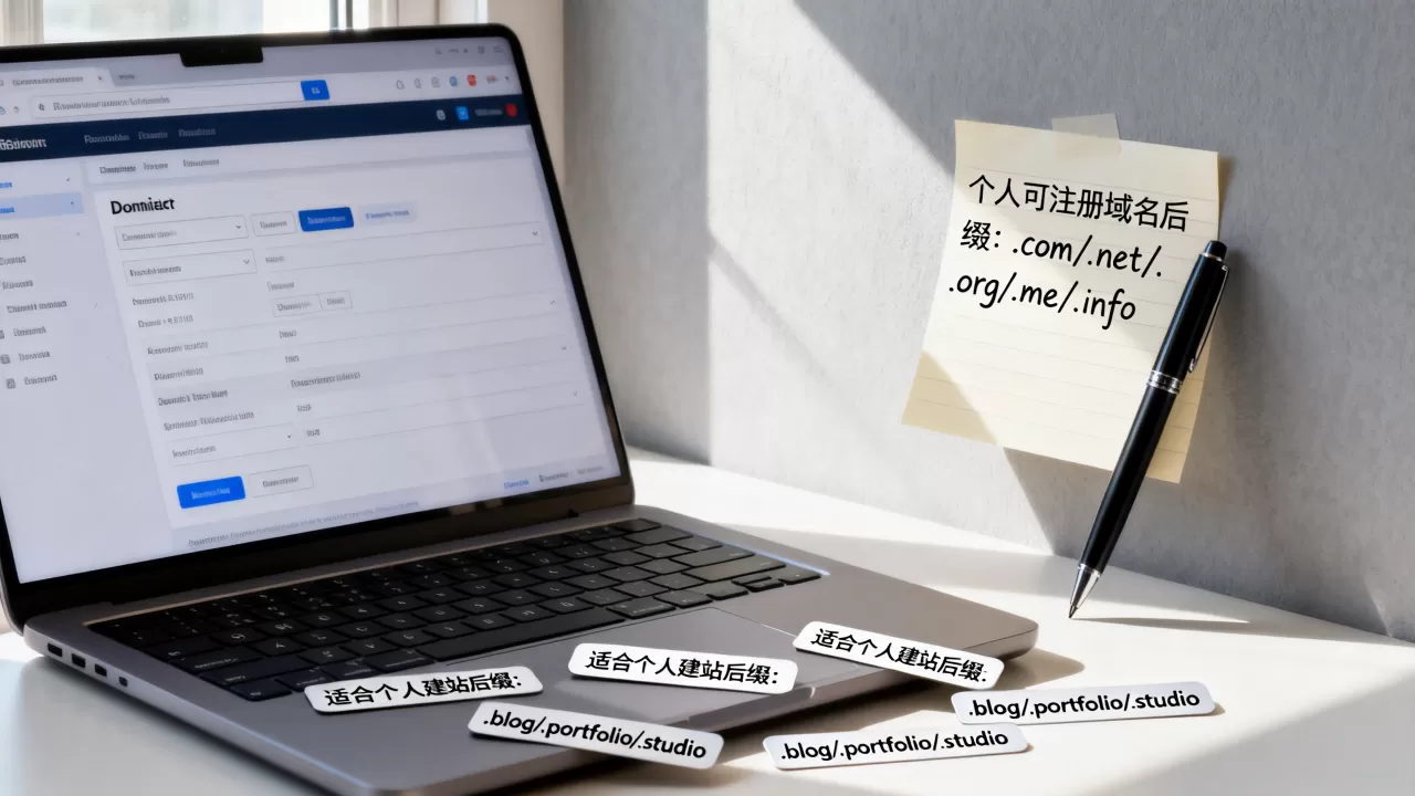 个人可以注册哪些域名后缀?哪些域名后缀适合个人建站 个人可以注册哪些域名后缀?哪些域名后缀适合个人建站