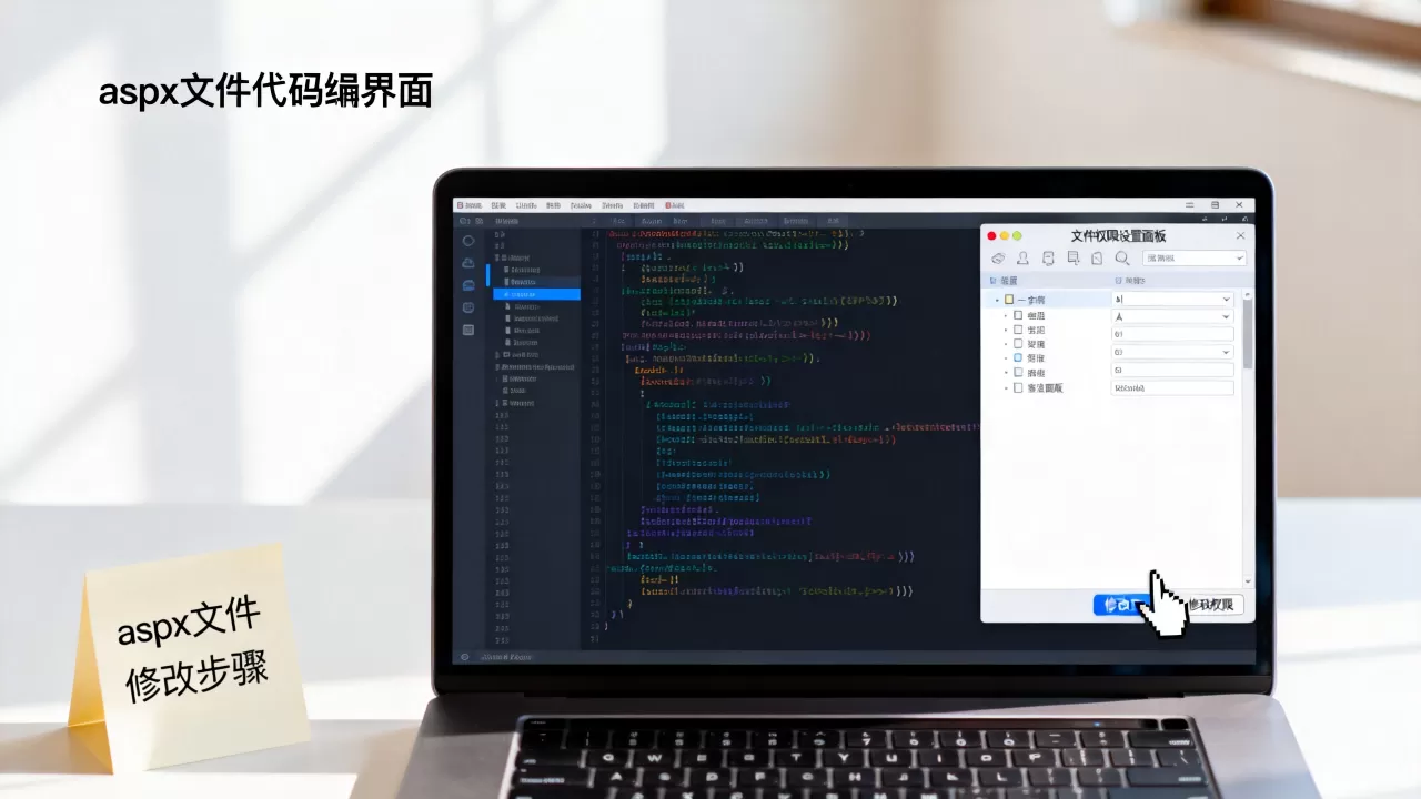 aspx文件怎么修改?如何修改结果文件的权限? aspx文件怎么修改?如何修改结果文件的权限?
