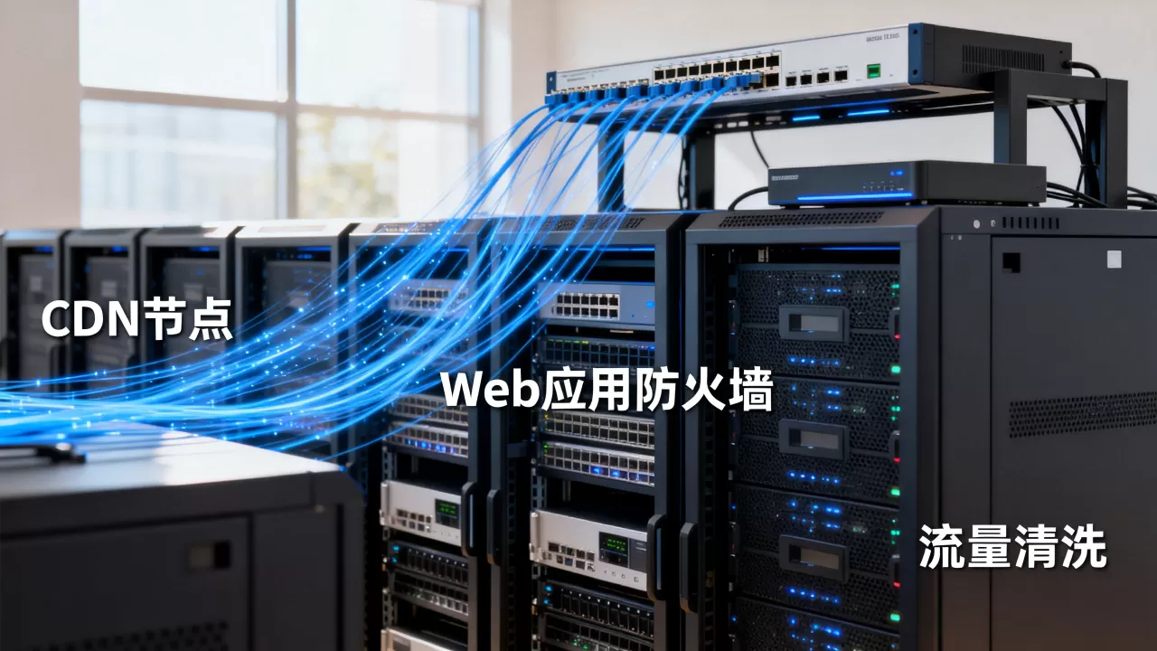 CDN如何配合安全防护?CDN与Web应用防火墙如何联动 CDN如何配合安全防护?CDN与Web应用防火墙如何联动