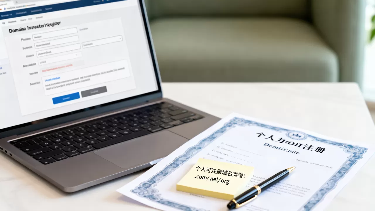 个人可以注册的域名 个人可以注册的域名