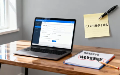 个人可以注册多个域名吗？一个人能办几个域名