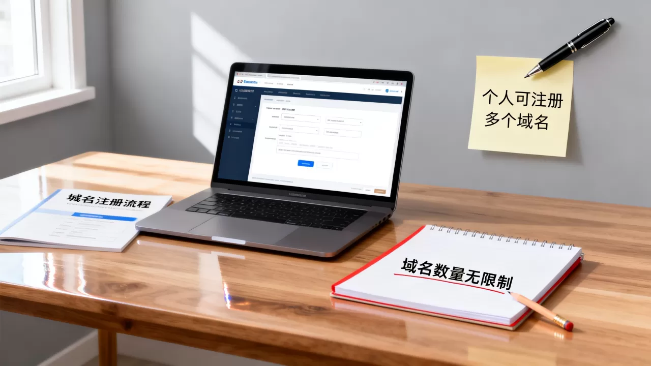 个人可以注册多个域名吗?一个人能办几个域名 个人可以注册多个域名吗?一个人能办几个域名