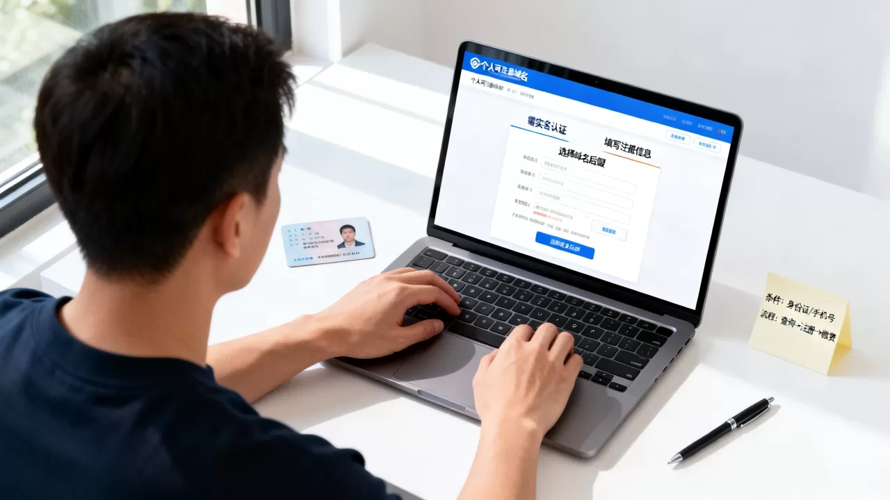 个人可以注册域名吗？注册域名需要什么条件和流程