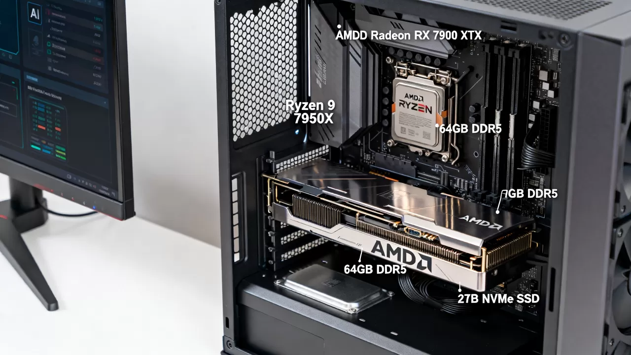 AMD显卡能跑AI大模型吗？AMD显卡跑AI大模型配置推荐