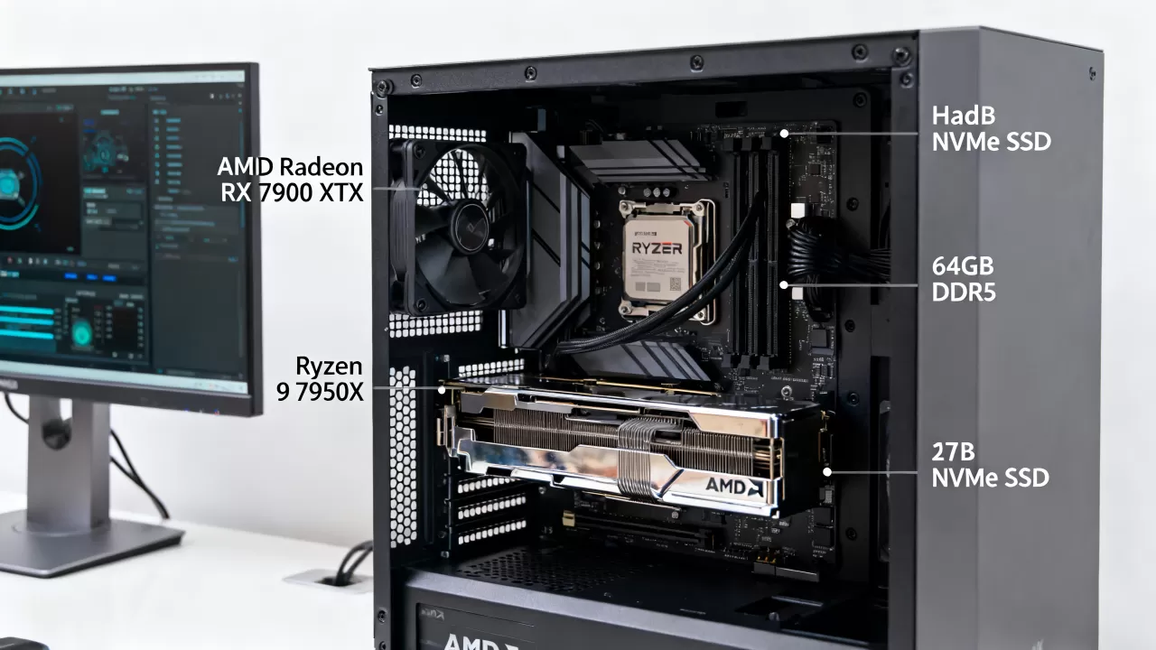AMD显卡能跑AI大模型吗？AMD显卡跑AI大模型配置推荐