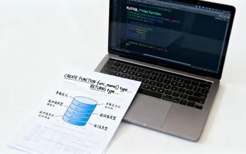 MySQL存储函数如何定义和使用？mysql存储函数创建语法详解