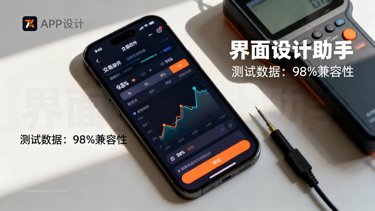app界面设计软件怎么选？交易软件APP测试报告