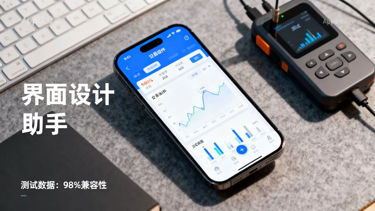 app界面设计软件怎么选？交易软件APP测试报告
