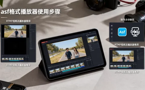 asf格式播放器怎么用？RTMP视频流播放器推荐