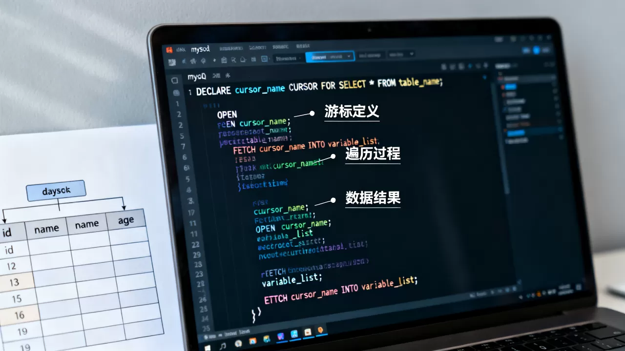 mysql游标怎么用?mysql游标遍历数据详解 mysql游标怎么用?mysql游标遍历数据详解