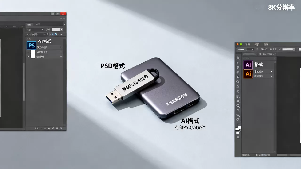 PS与AI文件格式怎么存?PSD和AI格式有什么区别 PS与AI文件格式怎么存?PSD和AI格式有什么区别