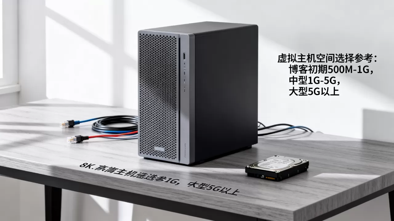 个人博客虚拟主机选多大合适？虚拟主机空间大小怎么选择