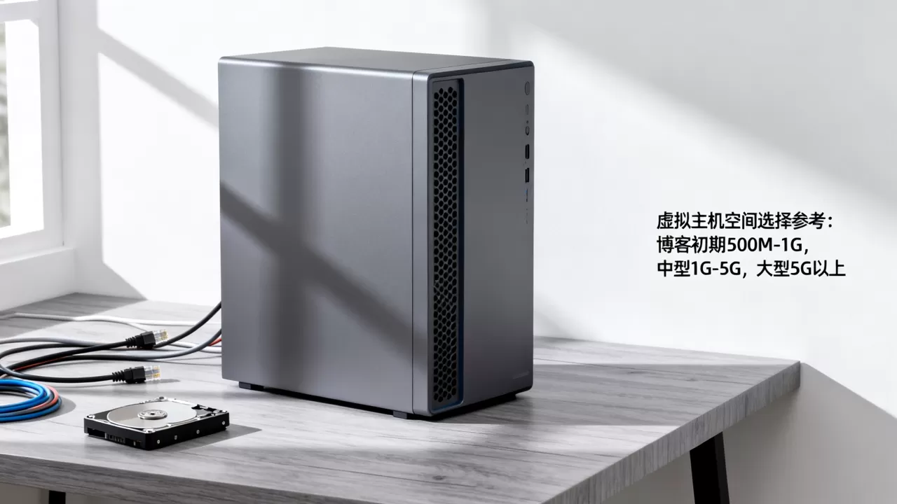 个人博客虚拟主机选多大合适？虚拟主机空间大小怎么选择