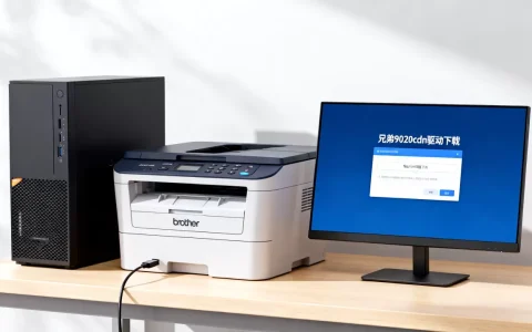 brotherdcp 9020cdn怎么连接电脑？兄弟9020cdn驱动下载
