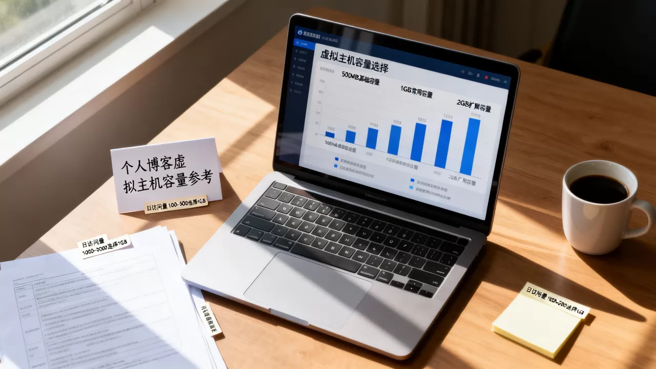 个人博客网站虚拟主机多大够用？虚拟主机容量选择指南