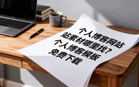 个人博客网站素材哪里找？个人博客模板免费下载