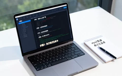 mysql数据库怎么格式化？mysql格式化数据的具体步骤