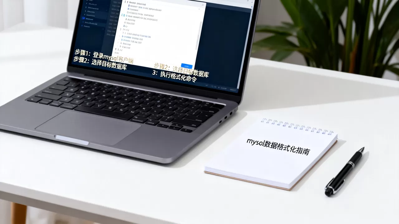 mysql数据库怎么格式化？mysql格式化数据的具体步骤