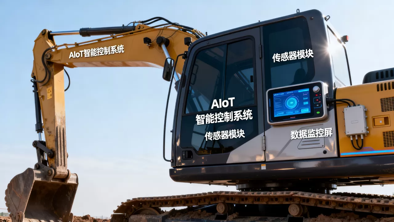 AIoT挖掘机是什么？智能挖掘机怎么选购