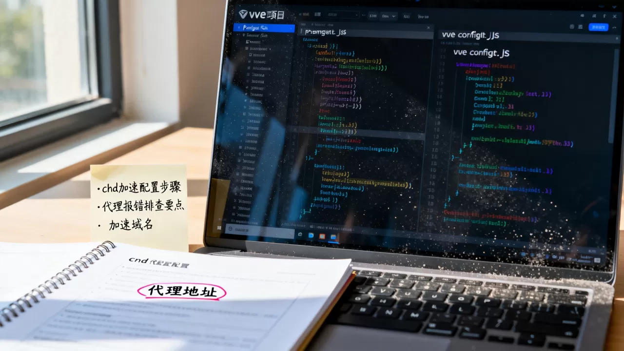 vue打包cdn代理配置报错怎么解决？vue项目配置cdn加速