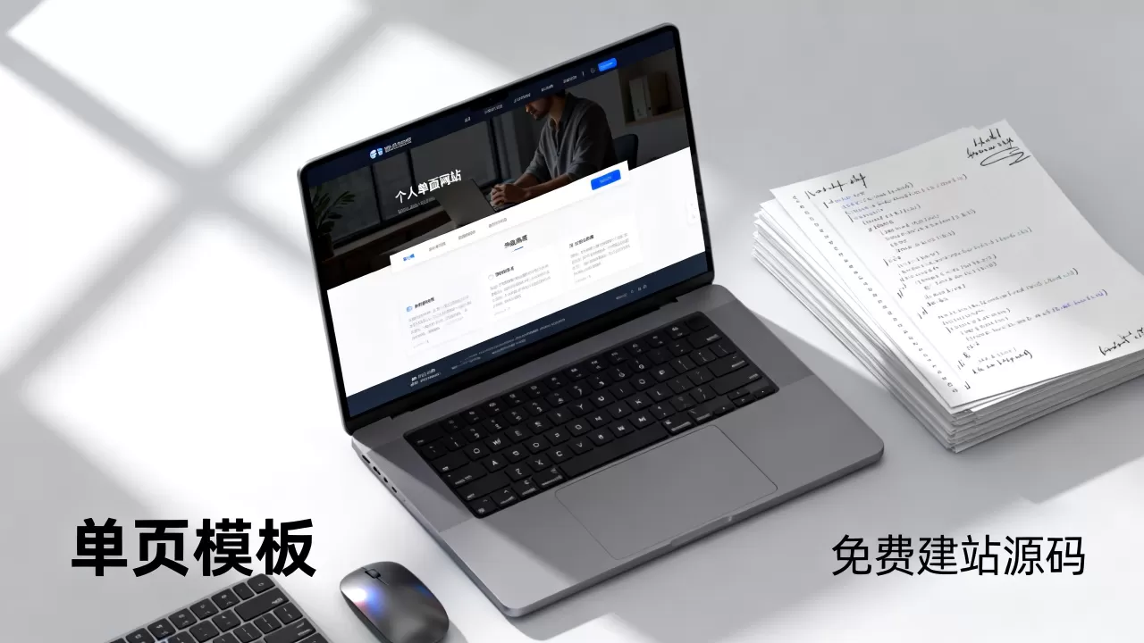 个人单页网站模板哪里找?免费建站源码下载 个人单页网站模板哪里找?免费建站源码下载