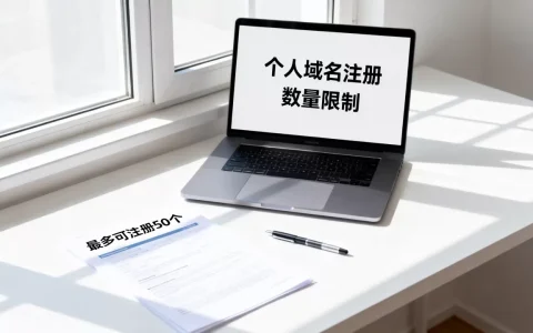 个人能注册几个域名？个人注册域名数量限制详解