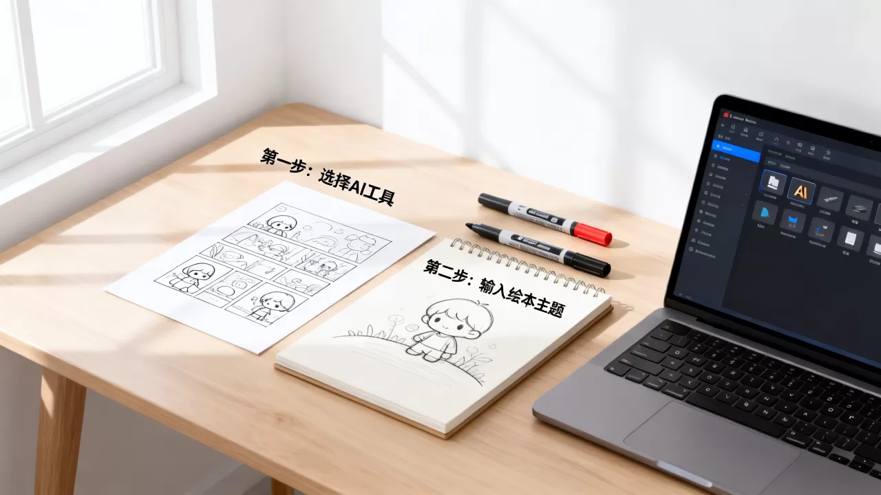 AI大模型绘本怎么做？AI生成绘本教程