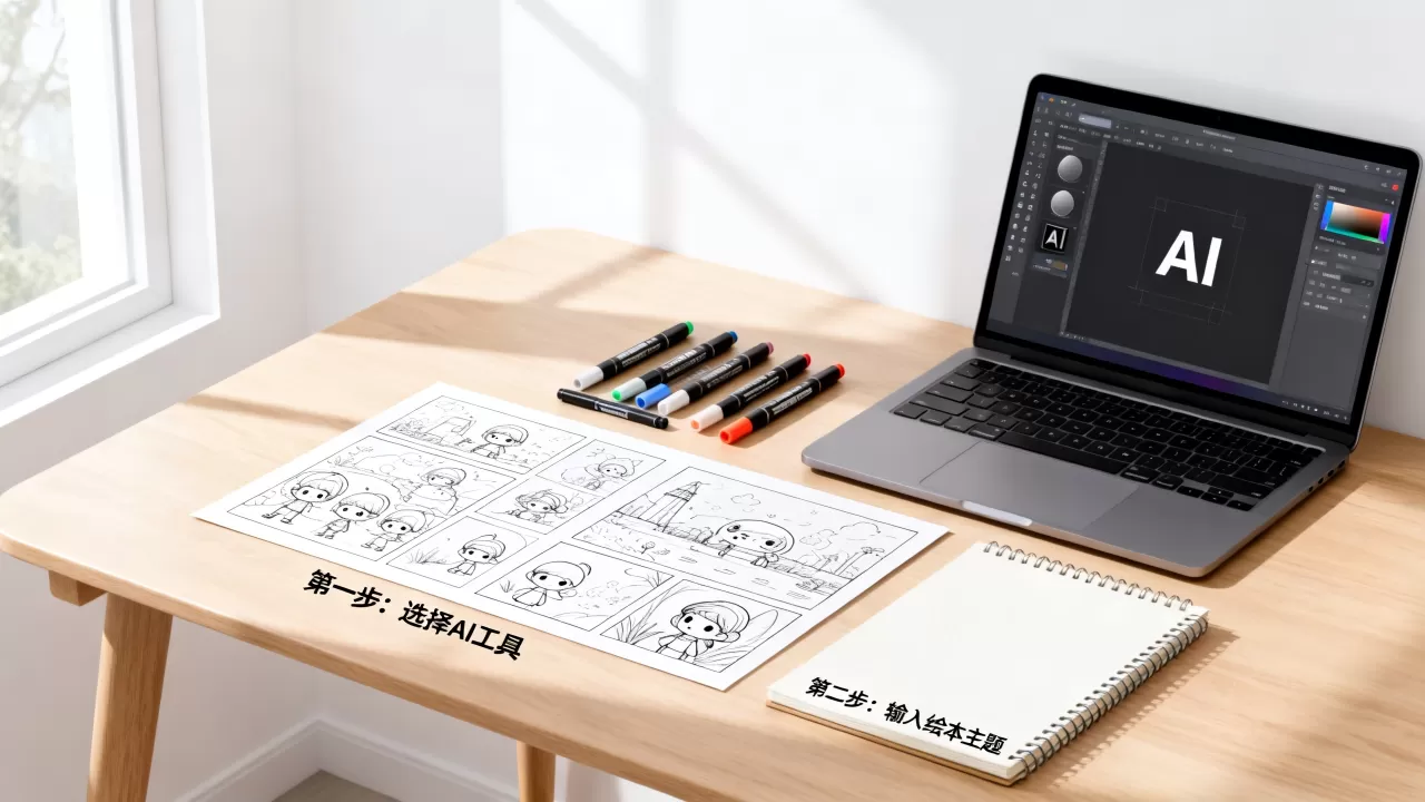 AI大模型绘本怎么做？AI生成绘本教程