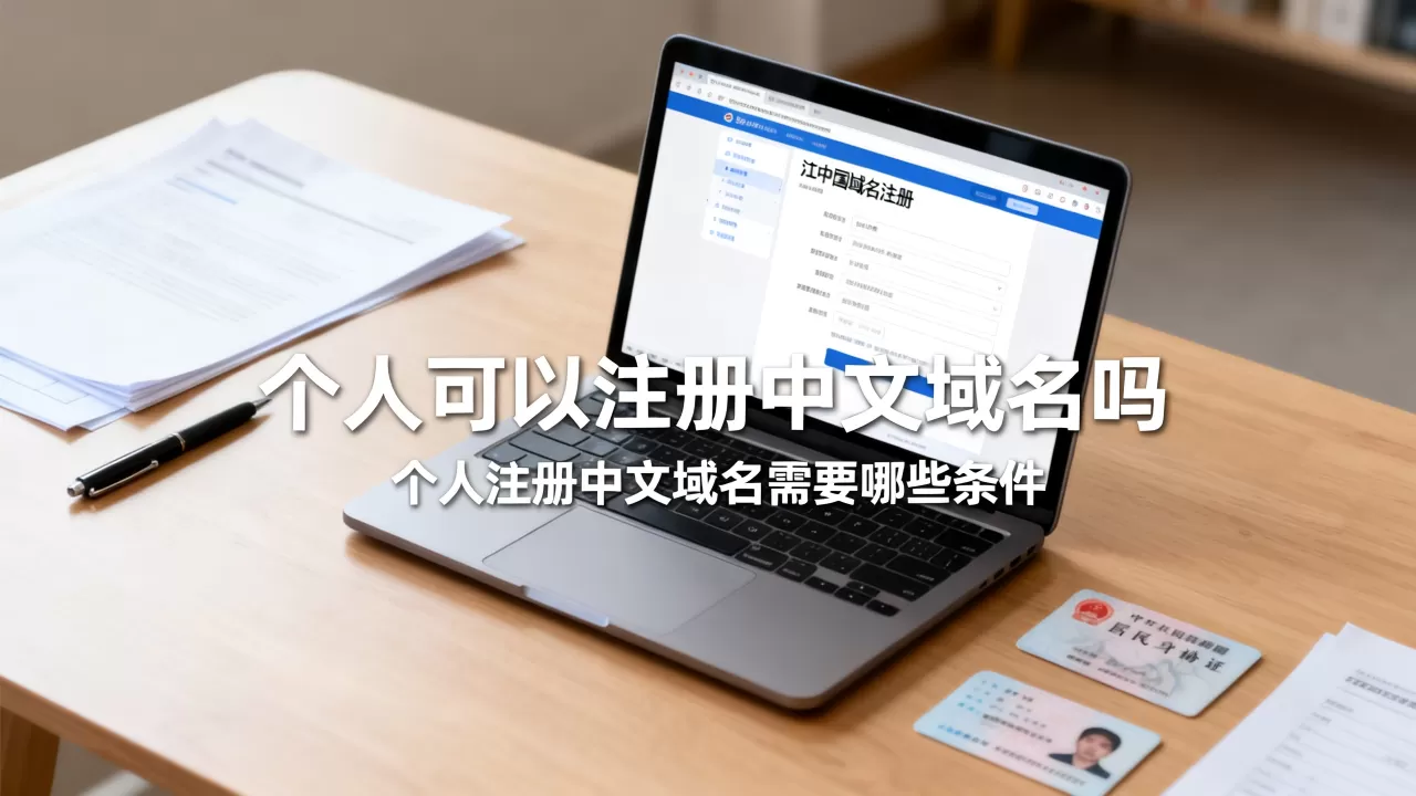 个人可以注册中文域名吗,个人注册中文域名需要哪些条件 个人可以注册中文域名吗,个人注册中文域名需要哪些条件