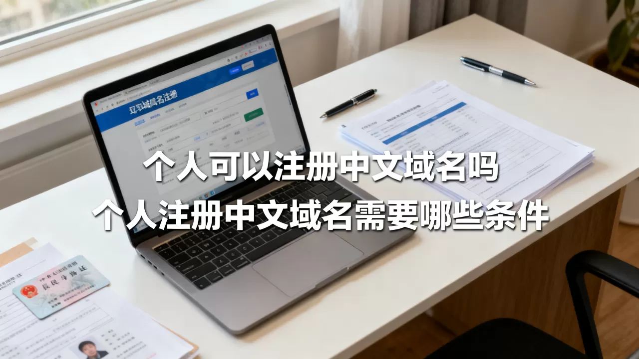 个人可以注册中文域名吗,个人注册中文域名需要哪些条件 个人可以注册中文域名吗,个人注册中文域名需要哪些条件