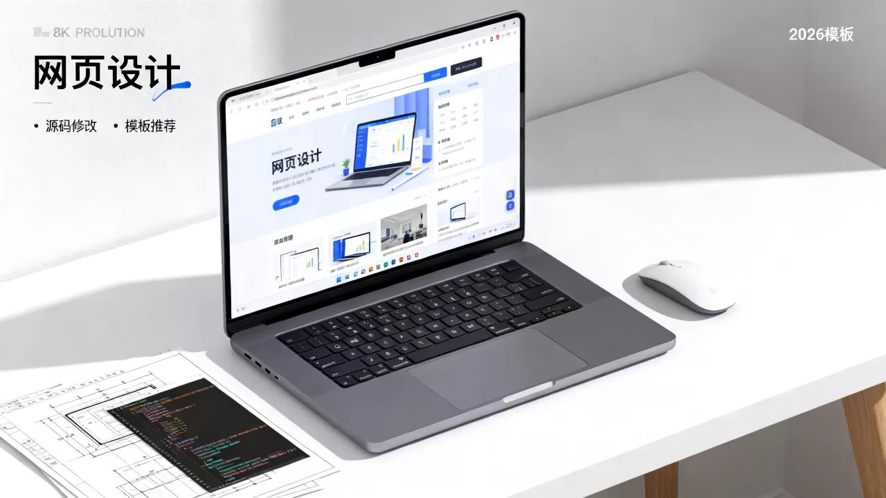 个人博客网站网页设计源码怎么改？2026免费优质模板推荐