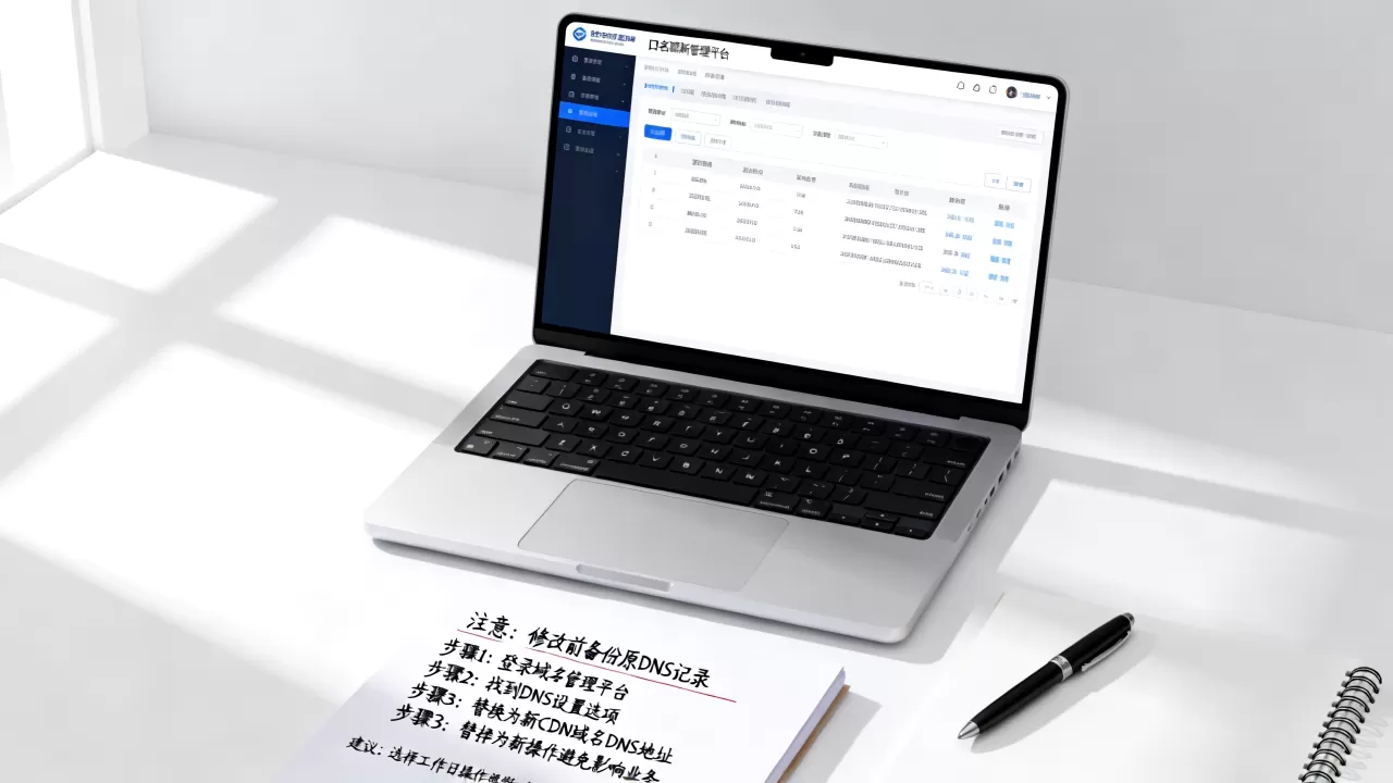 修改CDN域名DNS要注意什么？如何修改域名DNS解析