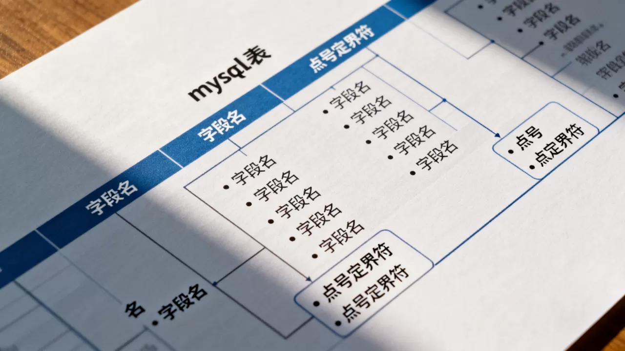 mysql字段中的点为何是定界符？mysql字段点号定义