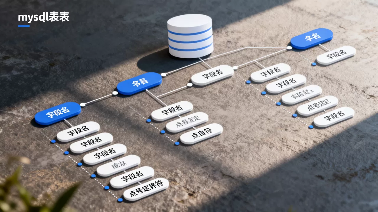 mysql字段中的点为何是定界符？mysql字段点号定义