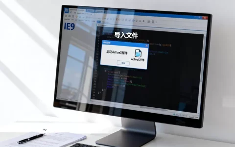IE9导入文件如何启动ActiveX插件？ActiveX控件是什么