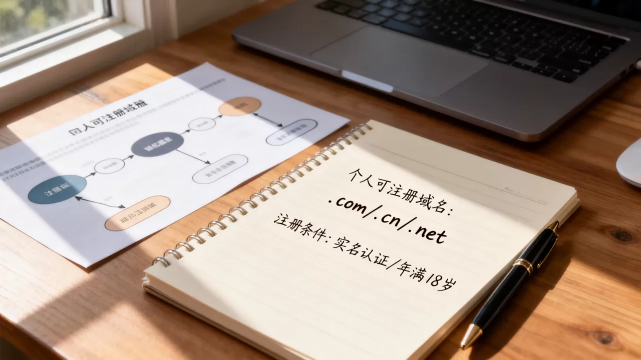 个人可以注册什么域名？个人域名注册需要什么条件